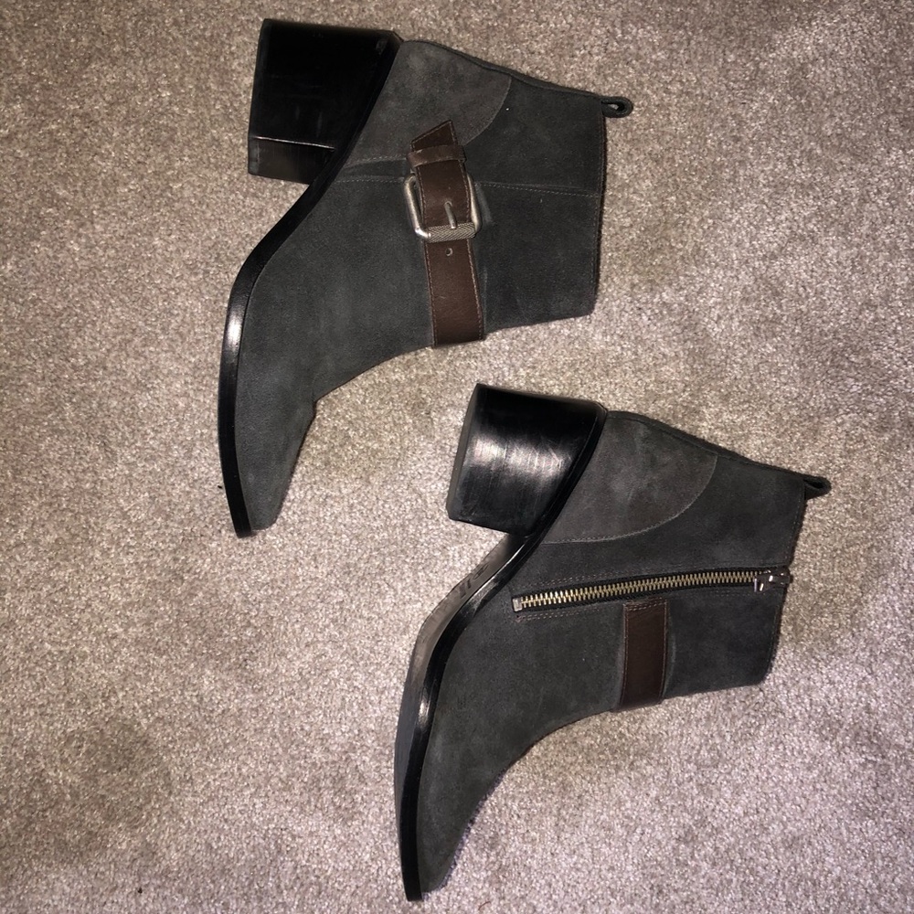 ALLSAINTS vintage suede leather boot